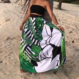 Mini mouse green tropical dress Sugarbird